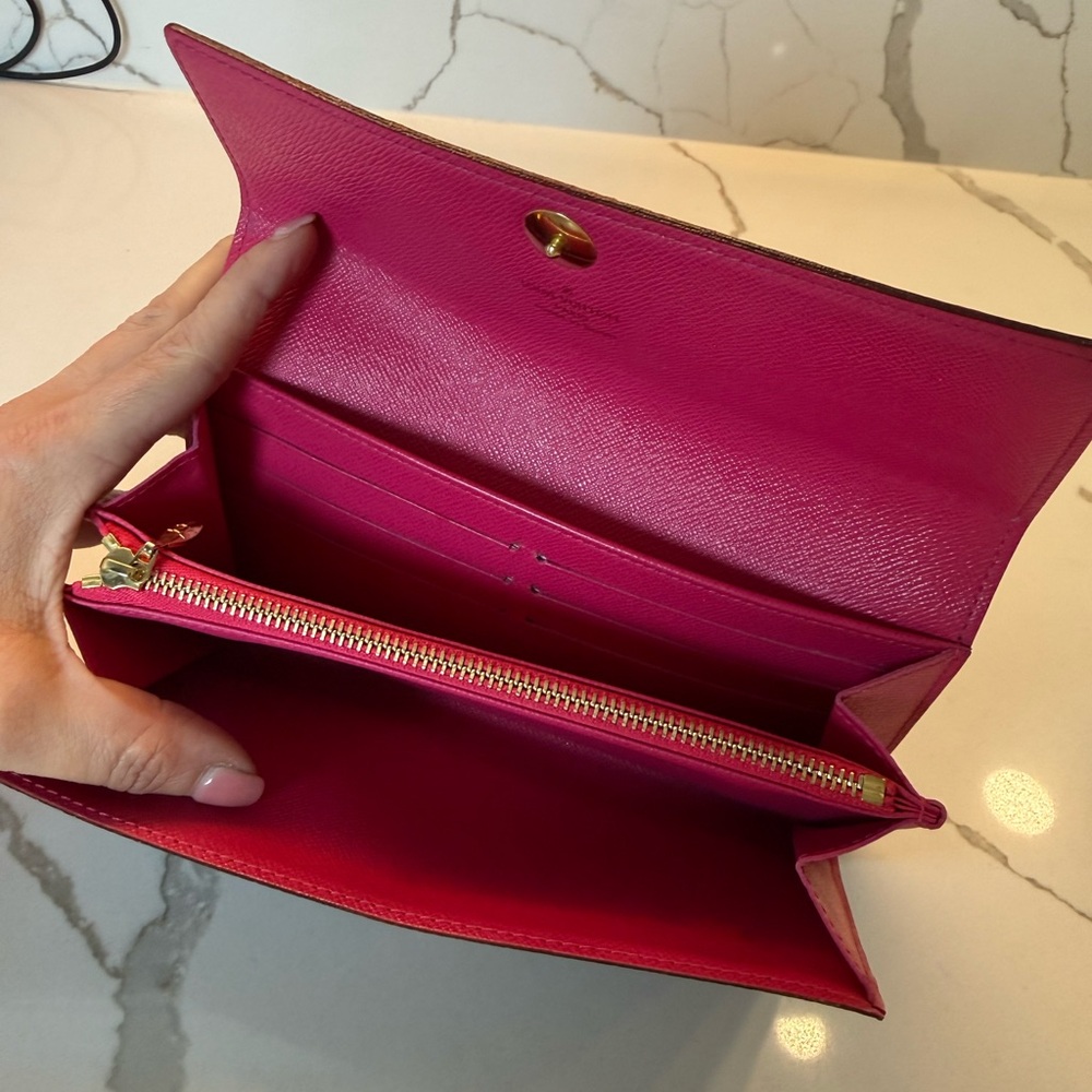 Louis Vuitton Sarah Wallet Murakami Monogram Black - Picture 6 of 11